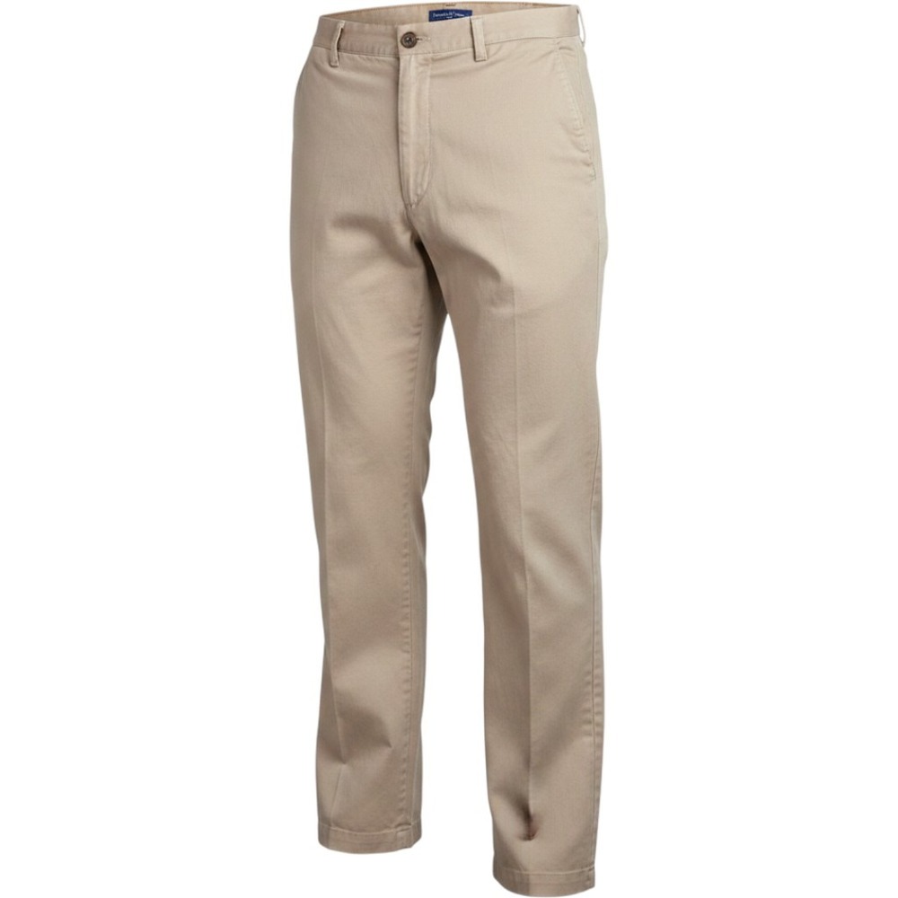 Nantucket Brand Men's Khaki Pants 35x32 Classic Fit Casual Chino Trouser Vintage